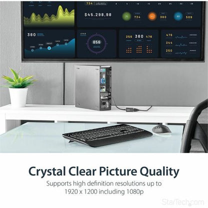 DISPLAYPORT TO HDMI VIDEO CONVERTER BLK.