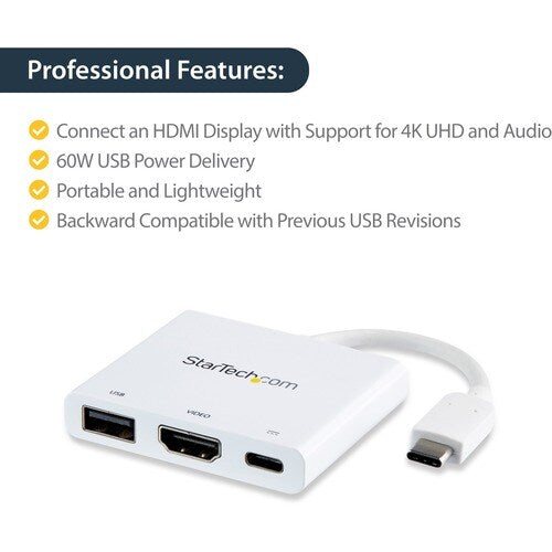 USB-C 4K HDMI MULTIFUNCTION ADAPTER - PD