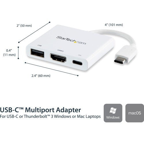 USB-C 4K HDMI MULTIFUNCTION ADAPTER - PD