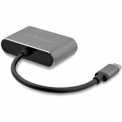 USB C TO VGA AND HDMI ADAPTER - ALUMINUM