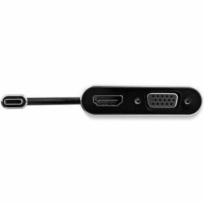 USB C TO VGA AND HDMI ADAPTER - ALUMINUM