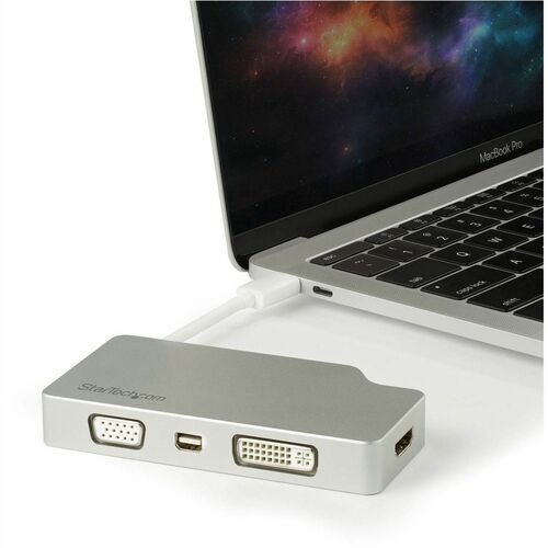 4-IN-1 USB-C TO VGA DVI HDMI OR MDP