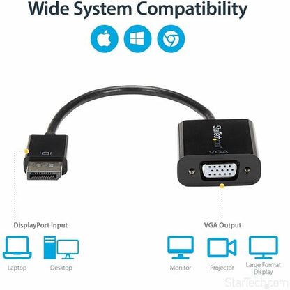 DISPLAYPORT 1.2 TO VGA ADAPTER CONVERTER