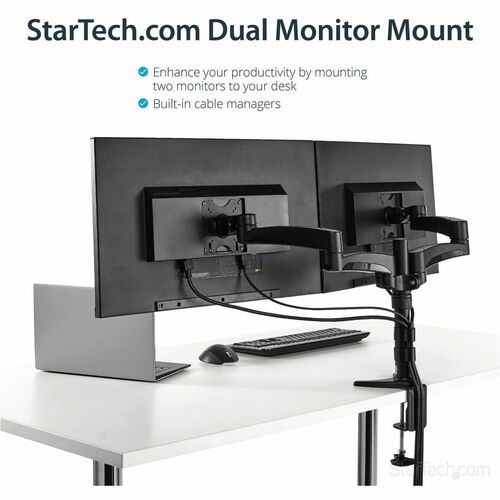 ARTICULATING DUAL MONITOR ARM