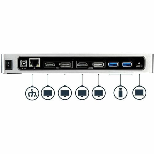 USB-C / USB 3.0 Docking Station Dual 4K