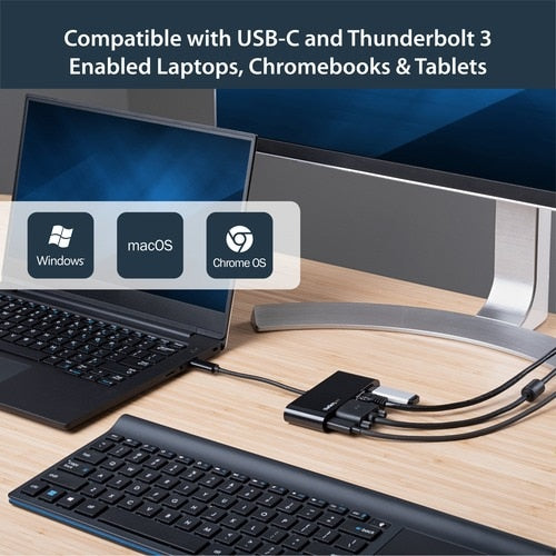 ADAPTER - USB C VGA MULTIPORT - PD 60W