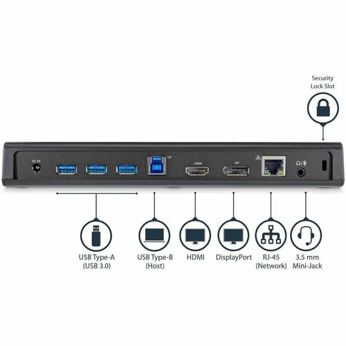 USB 3.0 4K LAPTOP DOCKING STATION 4K DP