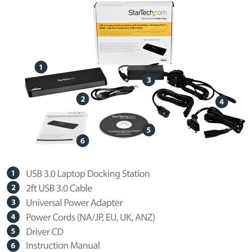 USB 3.0 4K LAPTOP DOCKING STATION 4K DP
