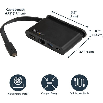 MULTIPORT ADAPTER USB C - HDMI - 2X USB