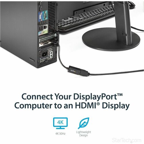 DISPLAYPORT TO HDMI 4K ADAPTER CONVERTER