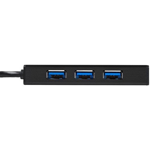 PORTABLE USB 3.0 HUB W/ GIGABIT ETHERNET