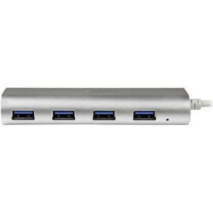 4 PORT PORTABLE USB 3.0 HUB - ALUMINUM