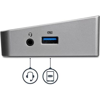 TRIPLE-VIDEO DOCKING STATION FOR LAPTOPS