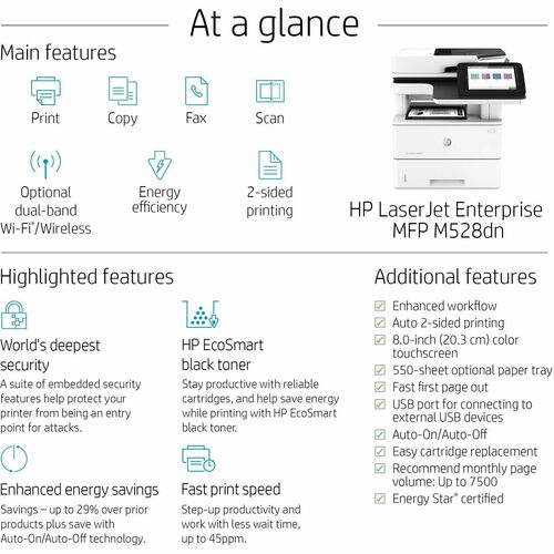 LaserJet Enterprise M528dn