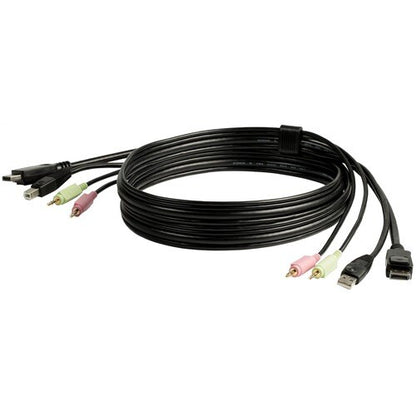 4-in-1 USB DisplayPort KVM Switch Cable