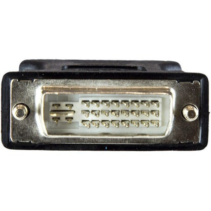 DVI TO VGA CABLE ADAPTER - BLACK - M/F.