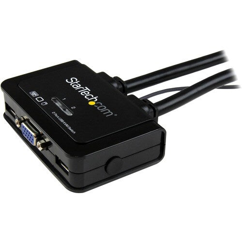 2 PORT USB VGA CABLE KVM SWITCH