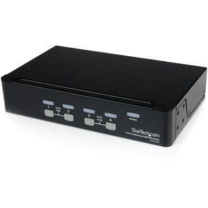 4 PORT VGA USB KVM SWITCH WITH HUB