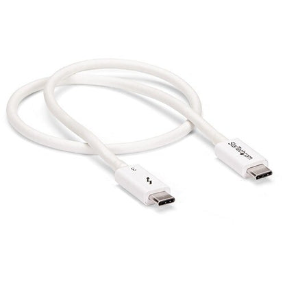 0.5M THUNDERBOLT 3 CABLE 40GBPS - WHITE