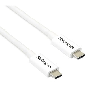 2M THUNDERBOLT 3 CABLE 20GBPS - WHITE