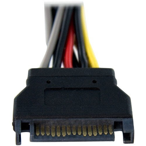 6IN SATA POWER Y SPLITTER CABLE ADAPTER