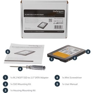 M.2 NGFF SSD TO 2.5IN SATA III ADAPTER