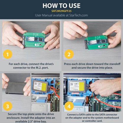 M.2 NGFF SSD TO 2.5IN SATA III ADAPTER