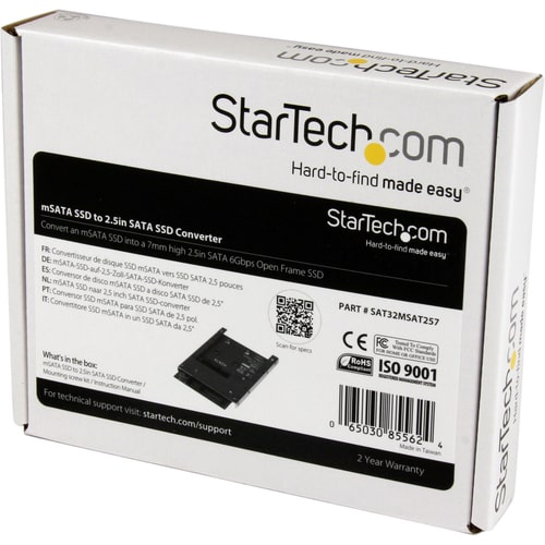 MSATA SSD TO 2.5IN SATA ADAPTER CONVERTE
