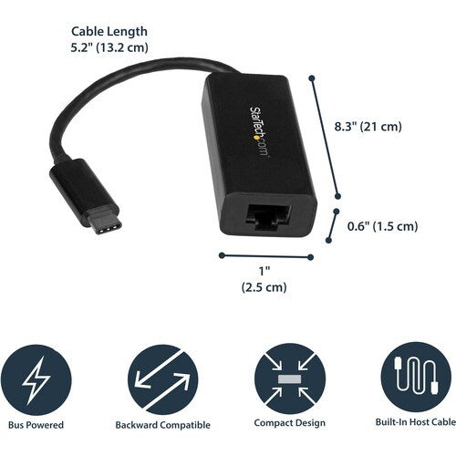 USB-C TO GIGABIT NETWORK ADAPTER