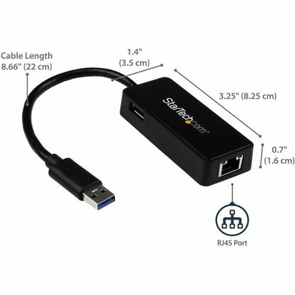 GIGABIT USB 3.0 NIC - BLACK