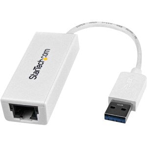 USB 3.0 TO ETHERNET ADAPTER - WHITE