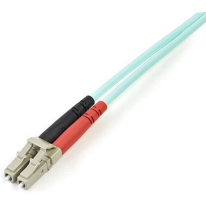 5M 10 GB AQUA MM FIBER PATCH CABLE LC/LC