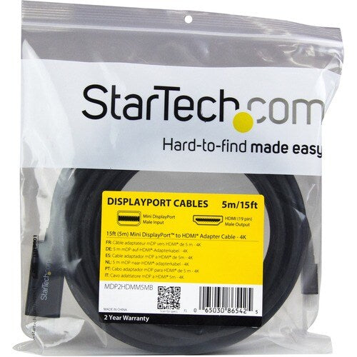 MDP TO HDMI ADAPTER CABLE - 5 M - 4K30