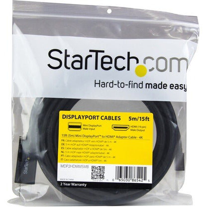 MDP TO HDMI ADAPTER CABLE - 5 M - 4K30