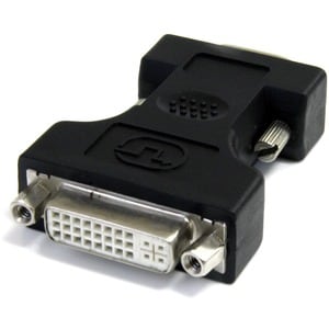 BLACK DVI TO VGA CABLE ADAPTER - F/M