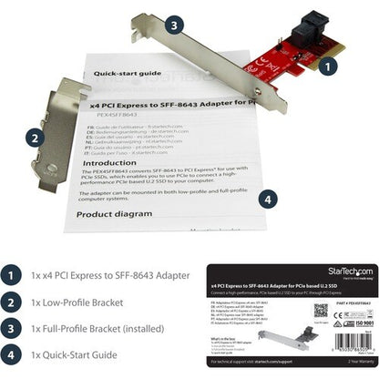 PCI EXPRESS 2.5IN. NVME SSD ADAPTER