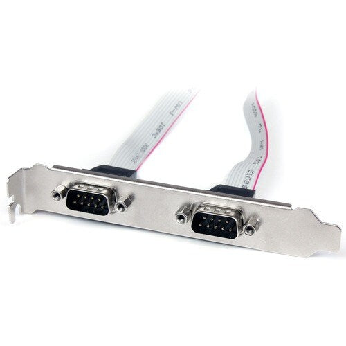 2 PORT DB9 SERIAL PORT BRACKET HEADER