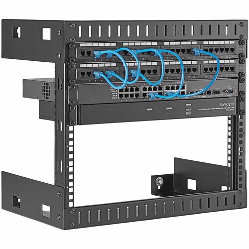 8U OPEN FRAME EQUIPMENT RACK