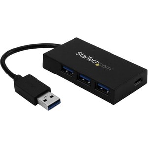 4 PORT USB 3.0 HUB - 3X USB A & 1X USB C