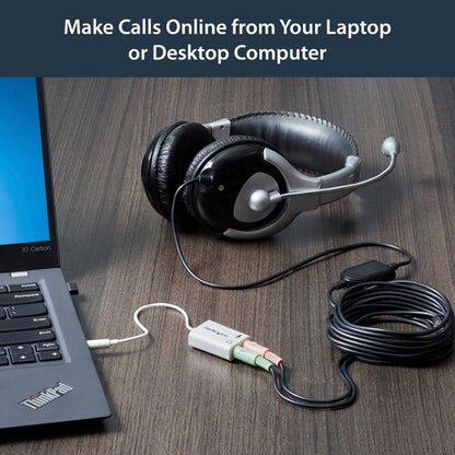 HEADSET SPLITTER 4 PIN TO 2X 3 POSITION