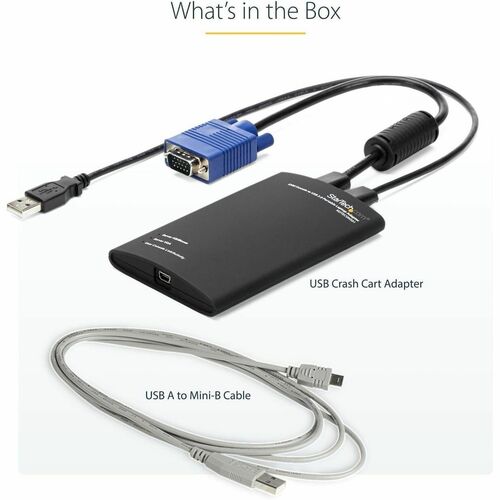 KVM CONSOLE TO USB LAPTOP CRASH CART