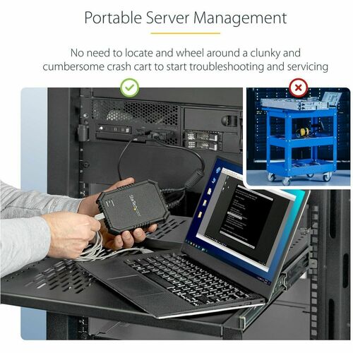 LAPTOP TO SERVER KVM CONSOLE