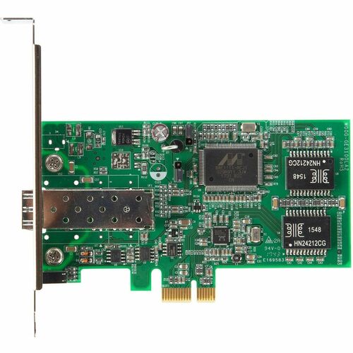 PCIE GBE FIBER NETWORK CARD W/ OPEN SFP