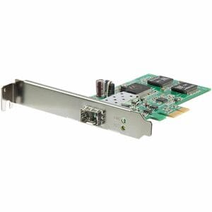 PCIE GBE FIBER NETWORK CARD W/ OPEN SFP