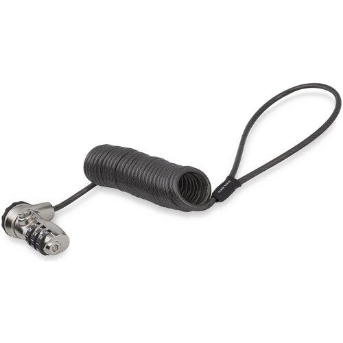 CABLE LOCK - SELF-COILING CABLE KEYLESS