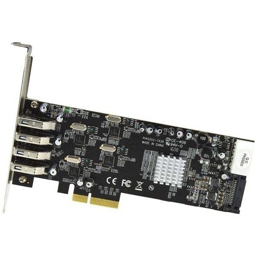 4 PORT QUAD BUS PCIE USB 3 CARD W/ UASP