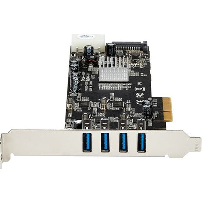 4 PORT QUAD BUS PCIE USB 3 CARD W/ UASP