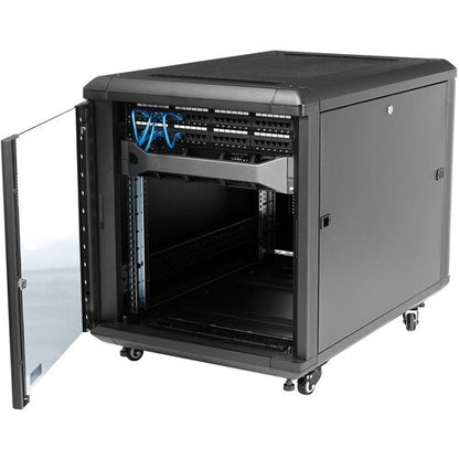 12U 36IN KNOCK-DOWN SERVER RACK CABINET