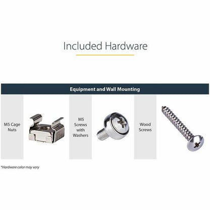 2U 19IN VERTICAL WALL MOUNT RACK BRACKET