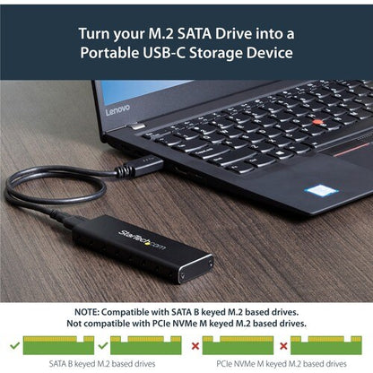 EXTERNAL USB 3.0 SATA M.2 SSD ENCLOSURE